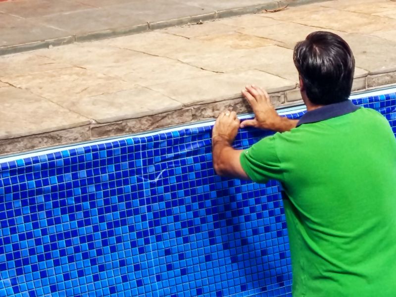 Pool Steps Repair